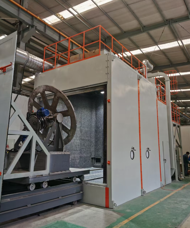 昌邑喷砂机环保改造 符合行业排放标准