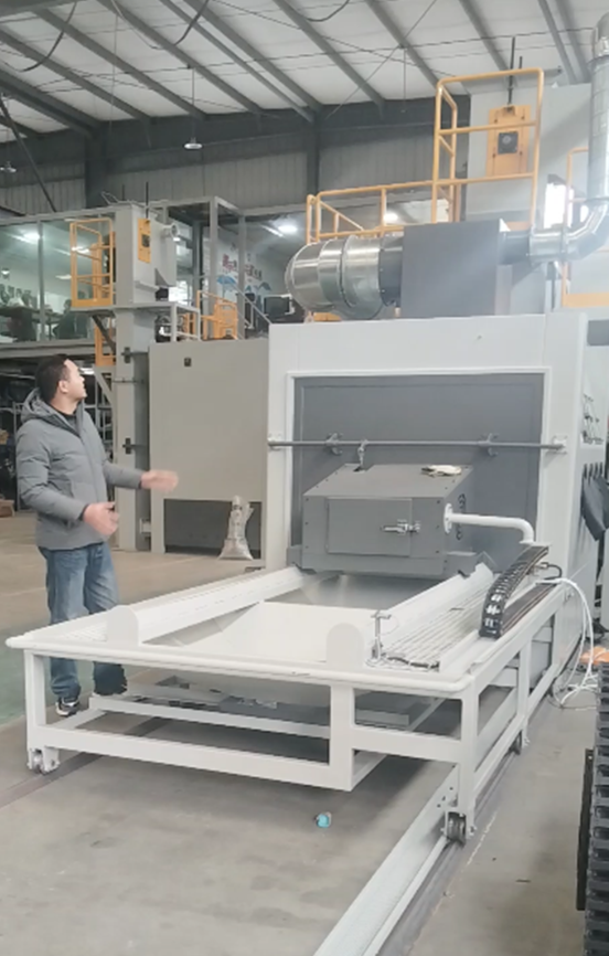 昌邑喷砂机在汽车制造中的表面处理应用