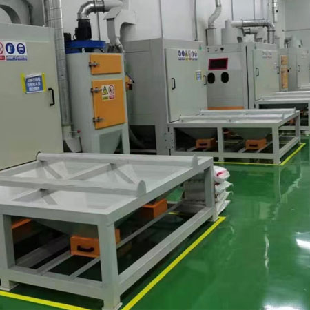 昌邑抛丸机在金属表面处理中的优势